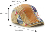 MOACC cotton driving cap inner lining detail