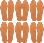 Absorbent Ultra Thin Pigskin Leather Insoles for Stinky Feet-Foot and Shoe Odor Inserts for Shoes-Cinnamon Inserts and Flats for Sweaty Feet and Hyperhidrosis (4 Pair (Pack of 1)) - Image 7