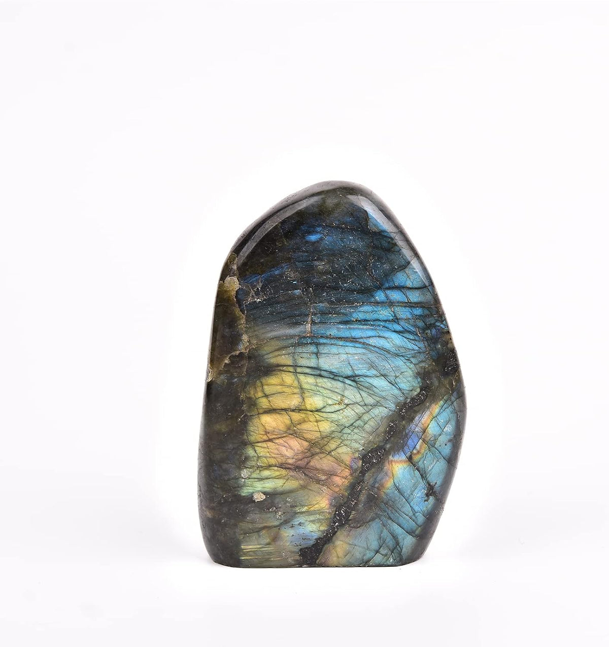 Jic Gem premium labradorite crystal packaging and overall presentation.