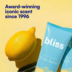 Bliss Lemon and Sage Body Butter texture closeup