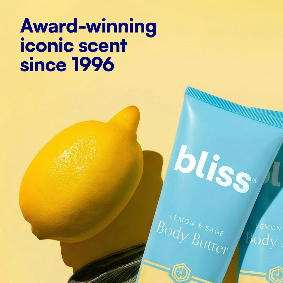 Bliss Lemon and Sage Body Butter texture closeup