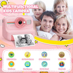 HiMont instant print camera side profile with thermal paper slot