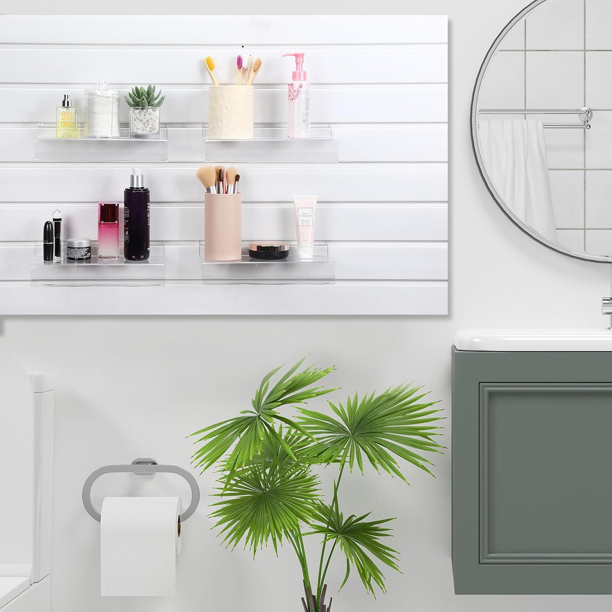 Ripeng wall mounted organization display rack