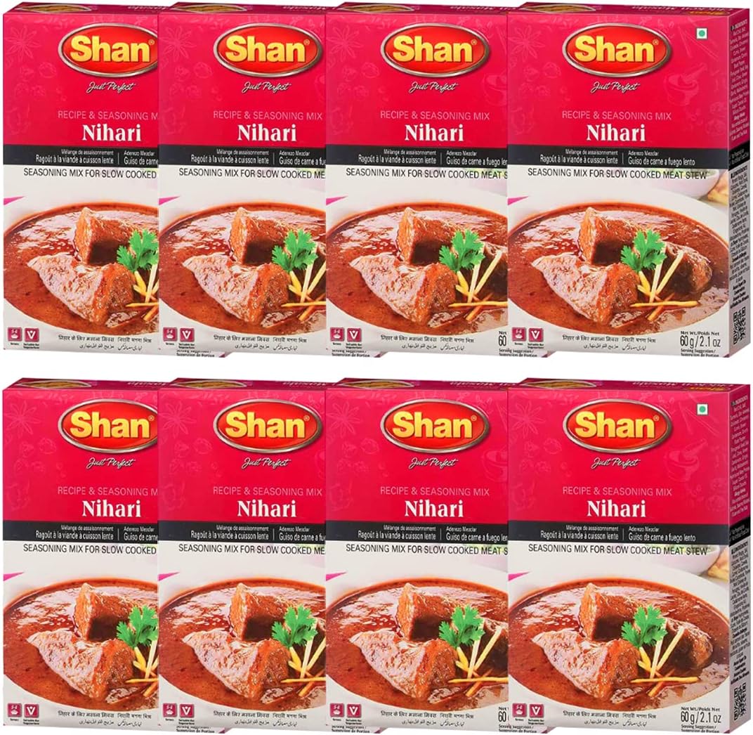 Shan Nihari Masala, 2.12 oz â„® 60 g, 8 Pack - Image 1