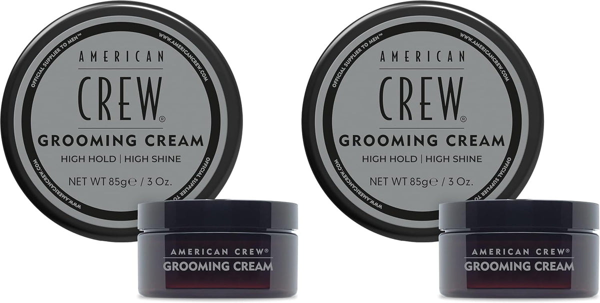 American Crew grooming cream texture and consistency display