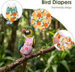Waterproof inner lining and absorbent layer of premium pet bird diaper