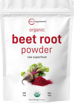 Micro Ingredients Organic Beet Root Powder, 8 oz | Nitric Oxide Supplement, Water Soluble, Highly Concentrated Raw Beet Supplement, Superfood Drink Mix, Non-GMO, Plant Based - Image 10