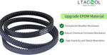 Top profile showing 3/8 inch width dimensions