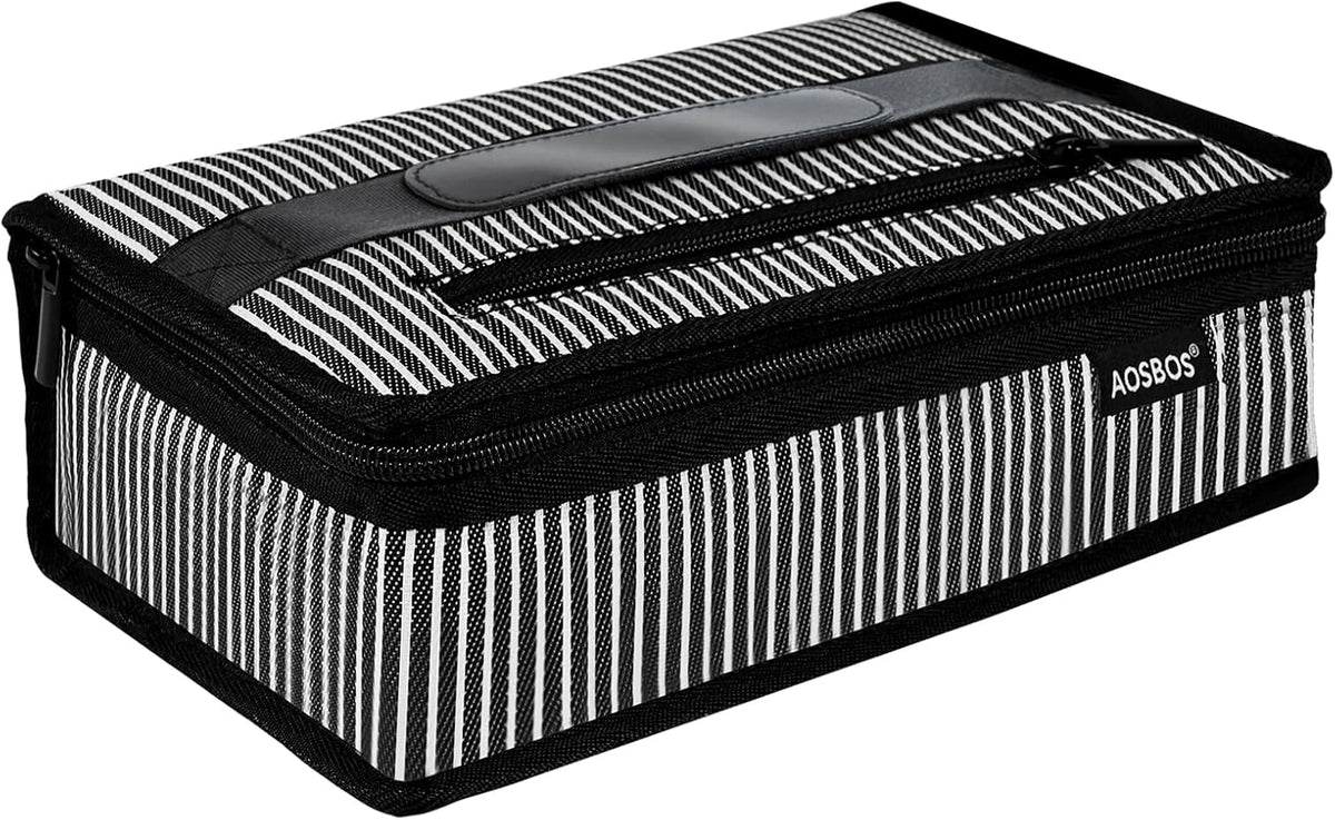 Aosbos Small Insulated Lunch Bag,Compact Lunch Box For Work & Office - Image 15