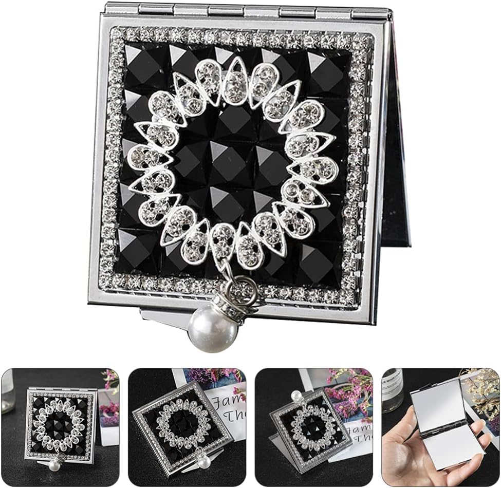 Heallily pocket mirror stored inside a handbag