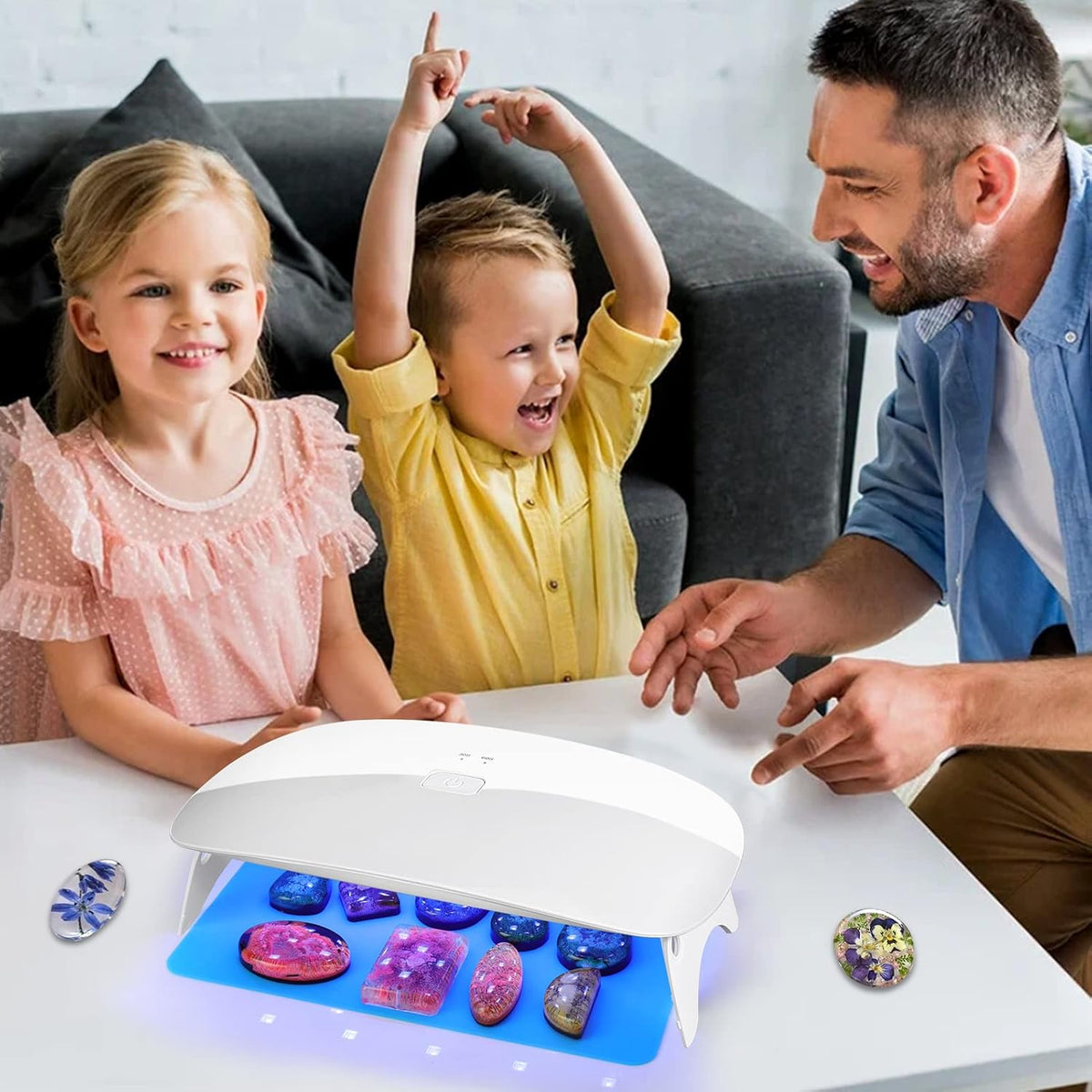 Baborui packaging box and complete set components for resin art