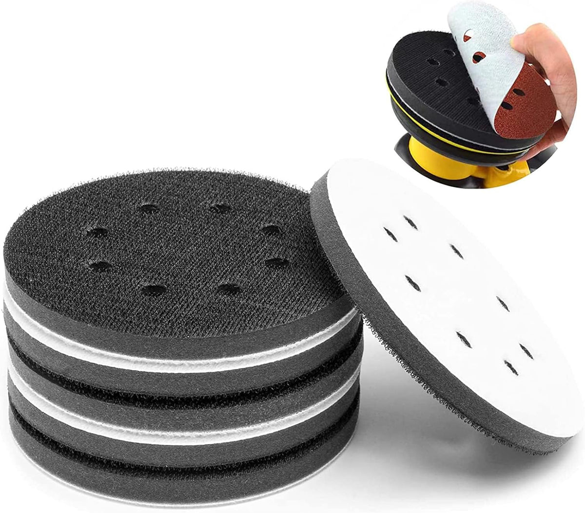 Zhchention 5 inch buffer pad front view