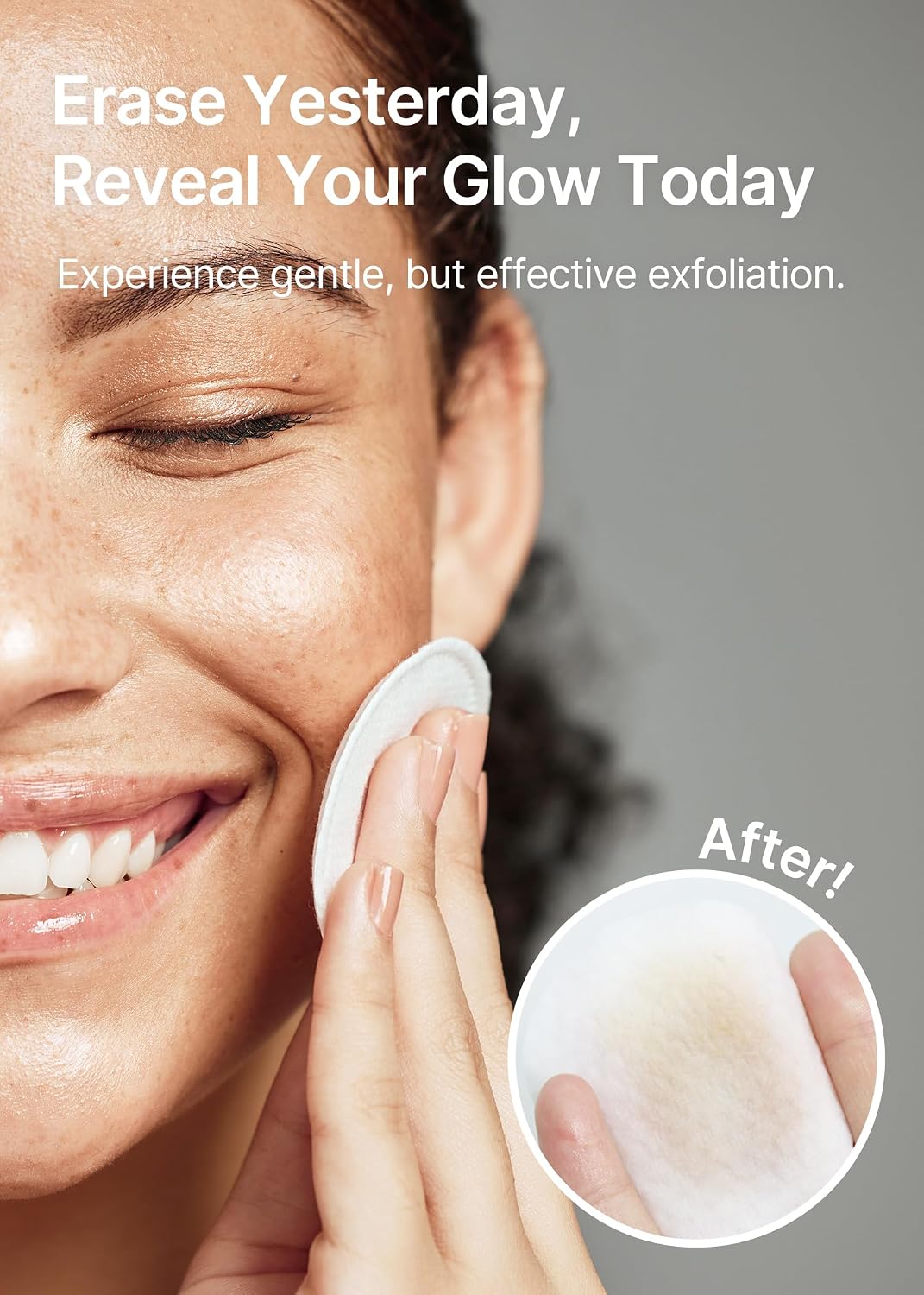 Hydrating daily facial peeling pads by Celimax displayed alongside their sleek protective outer box.