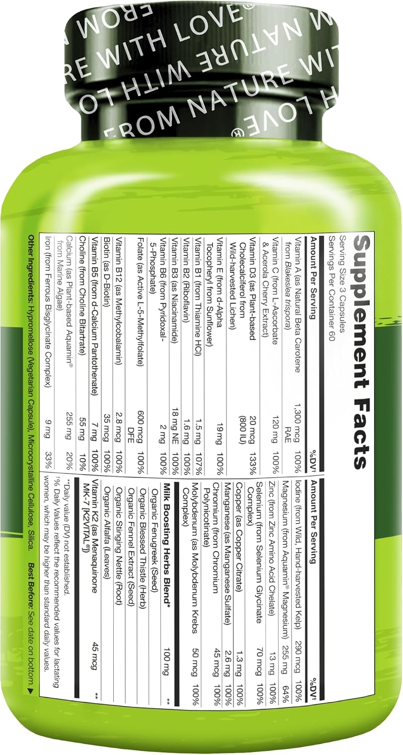 Naturelo 180 vegetarian capsules bottle packaging