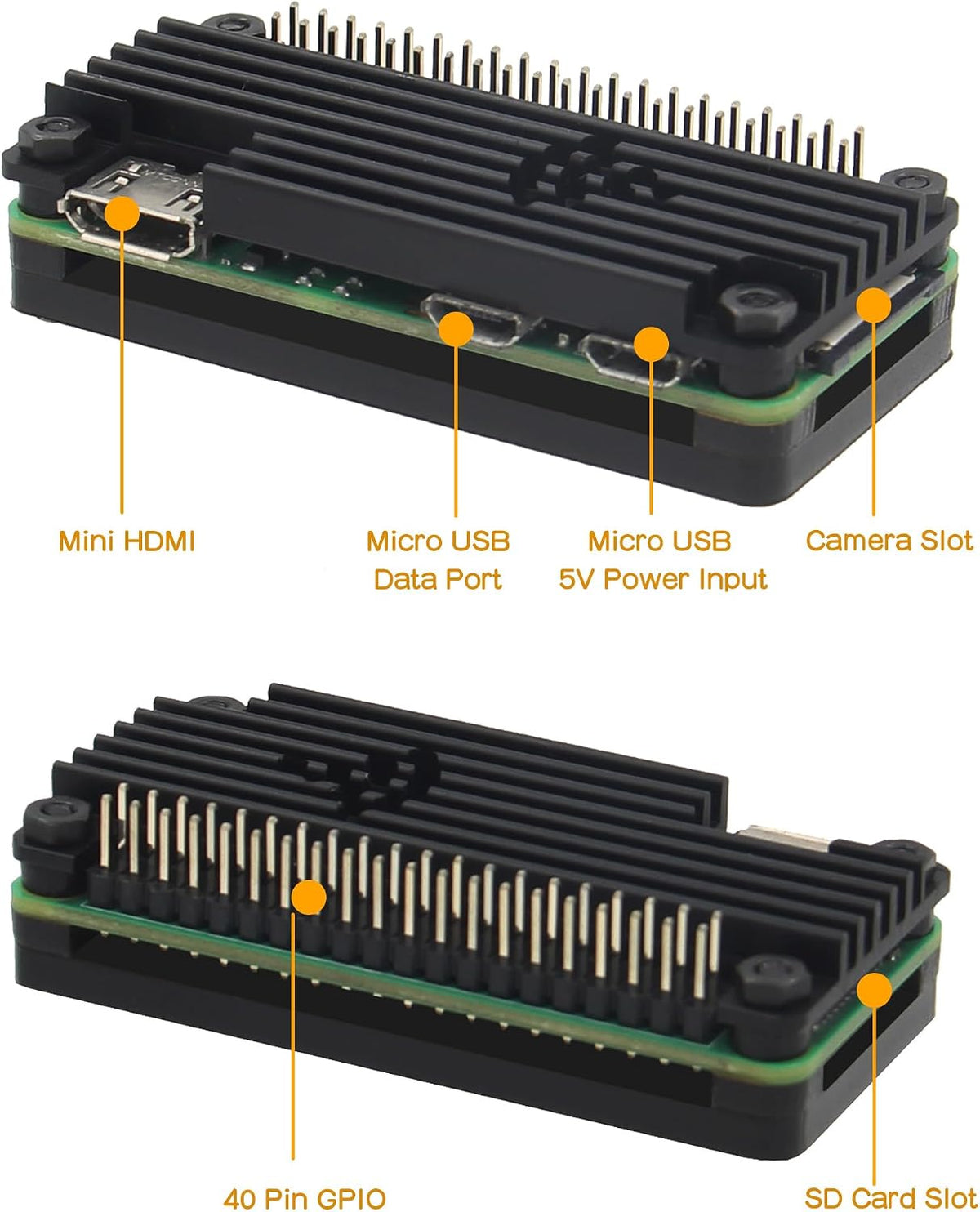 eleUniverse aluminum case thermal pad and mounting components