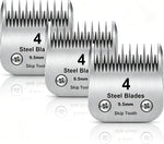 7 Skip Tooth Detachable Pet Dog Grooming Steel Blades,Compatible with Andis,Oster A5,Wahl KM10 Series Clippers,Cut Length 1/8-Inch (3.2mm) 1 Pack - Image 15