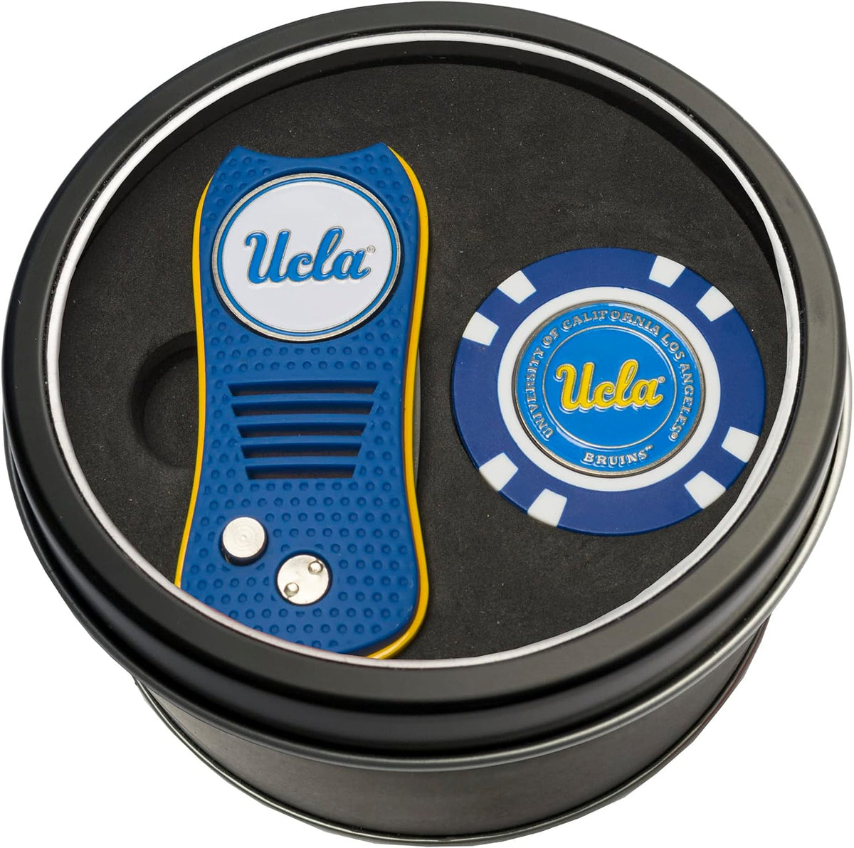 Team Golf NCAA branded golf set packaging display