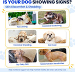 Allyeah chicken flavored dog fish oil chews nutritional benefits label
