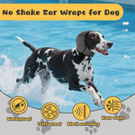 Soft breathable fabric ear cover for small dogs