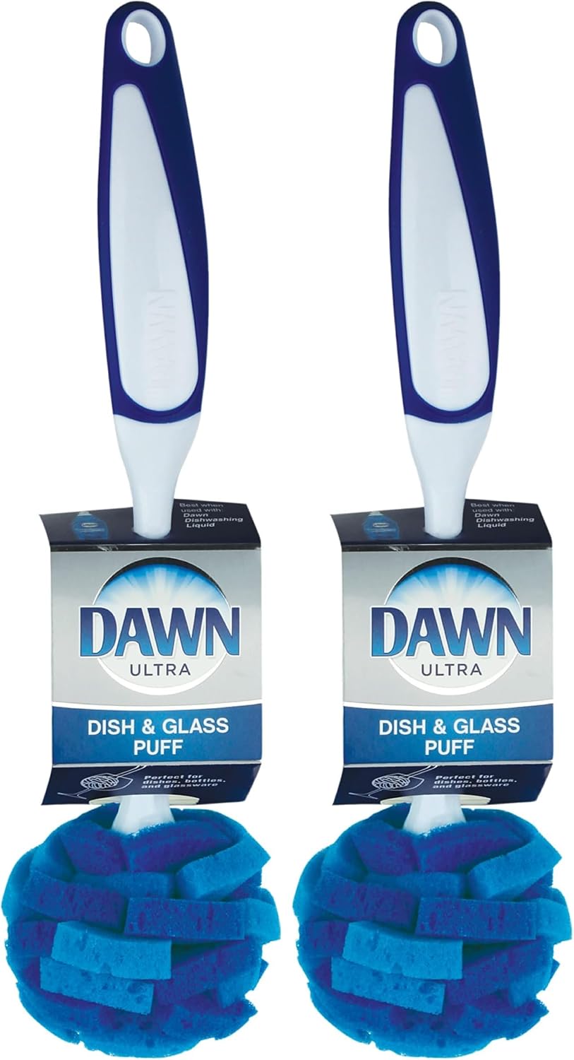 Dawn dish brush hanging loop feature