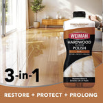 Weiman floor restorer label details and instructions