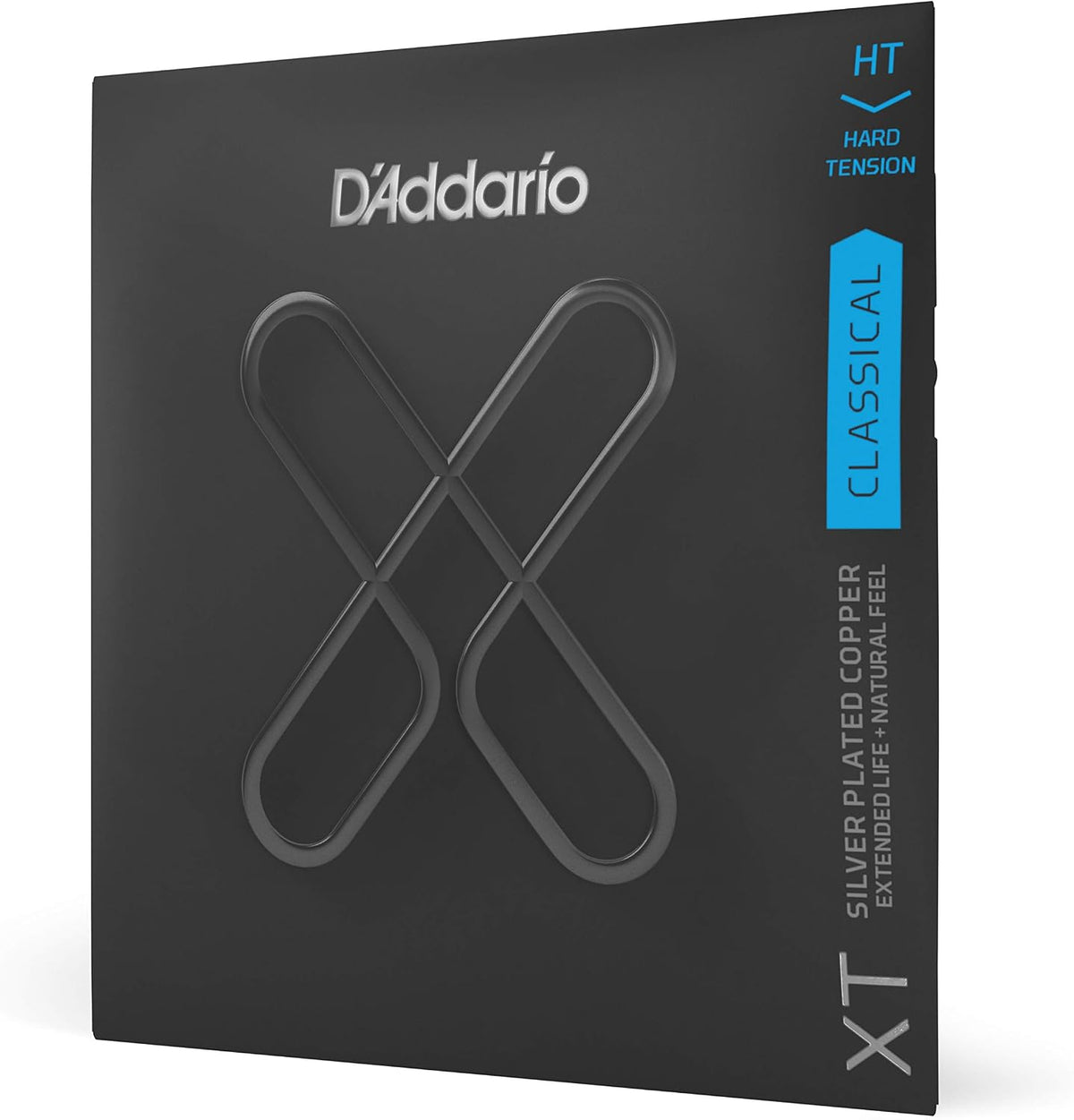 D'Addario XT classical guitar strings brand logo and box art