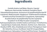 Ingredients label of A'Pieu Madecassoside Cica Gel