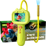 Daxiongmao kids borescope camera yellow front view educational toy