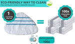 True And Tidy heavy duty mop pad velcro attachment side