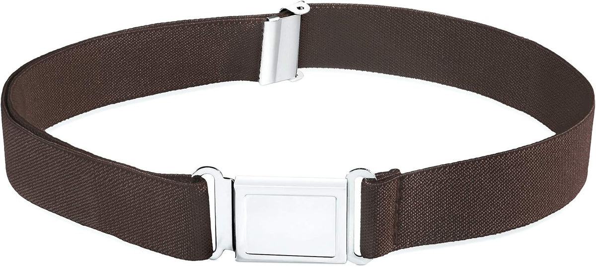 Kids Boys Toddler Adjustable Elastic Dress Stretch Belt with Flat Magnetic Buckle - Image 10