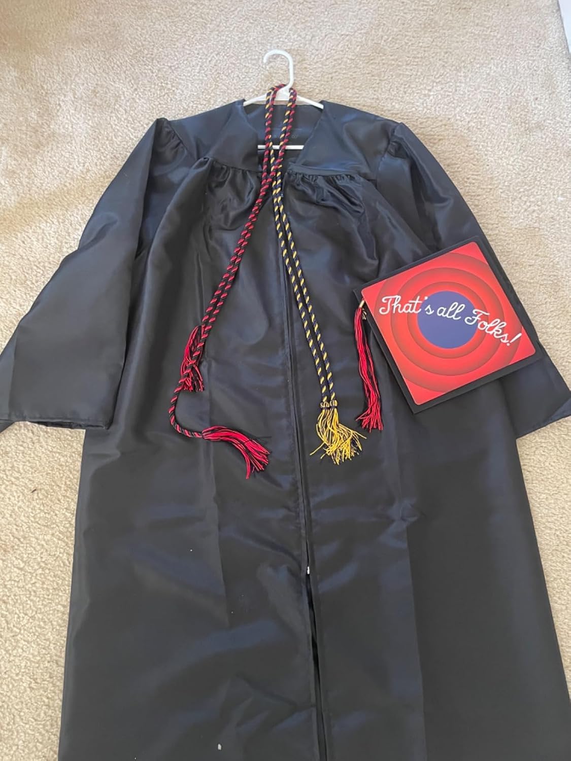 Tassel Toppers durable waterproof graduation cap sign