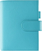 Ox Knight genuine leather cover pebble texture close-up