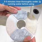 RBAYSALE cat fountain filter circular dimensions display