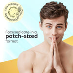 Side profile of Bloomora microdart skincare box packaging