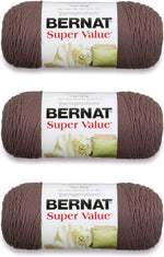 Bernat Super Value Sky Yarn - 3 Pack of 198g/7oz - Acrylic - 4 Medium (Worsted) - 426 Yards - Knitting/Crochet - Image 12