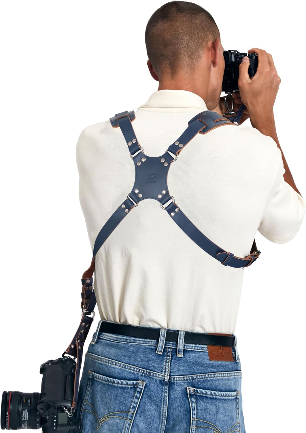 Padwa Lifestyle double camera harness cross back design view
