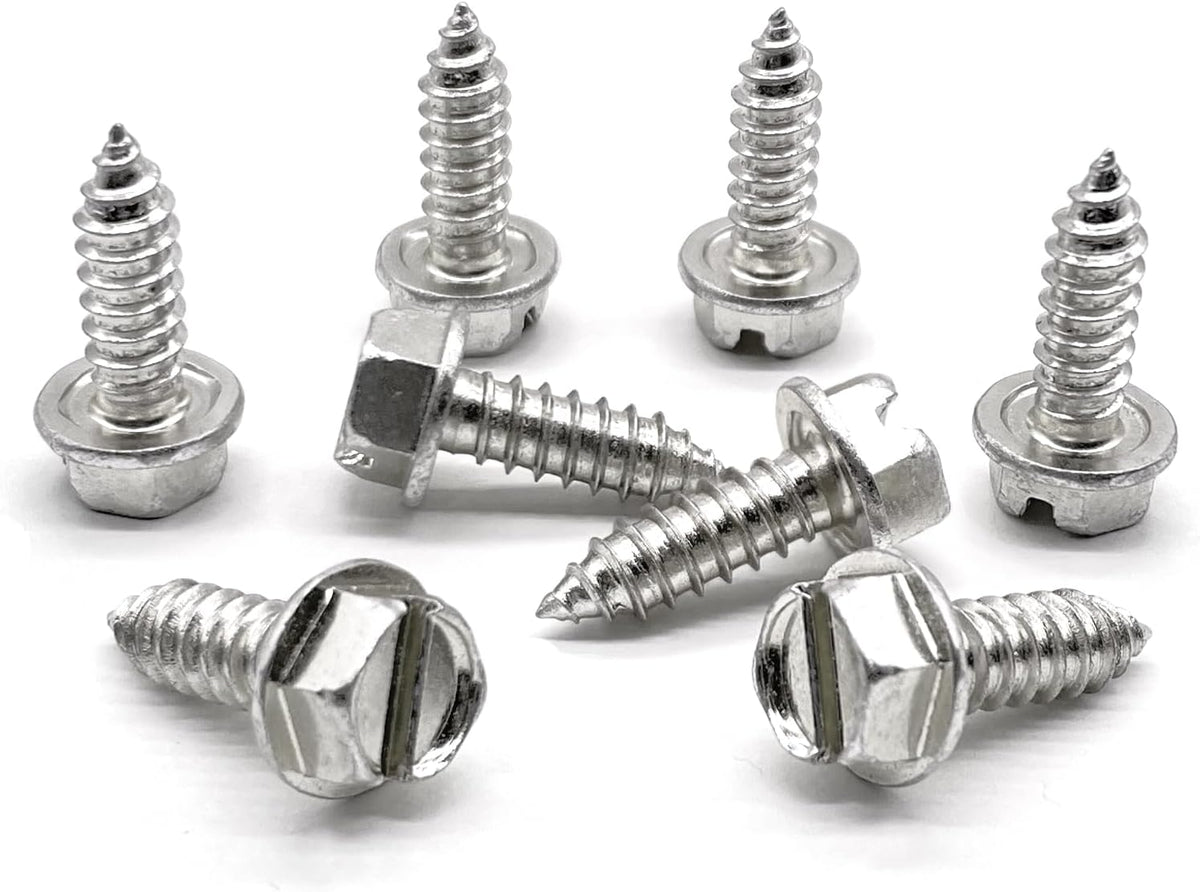 4 Pack License Plate Nuts, 1/4" Nylon Retainer Nuts for Cars, Trucks, SUVs - Image 10