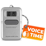 NADOBA talking clock for blind elderly front view digital display