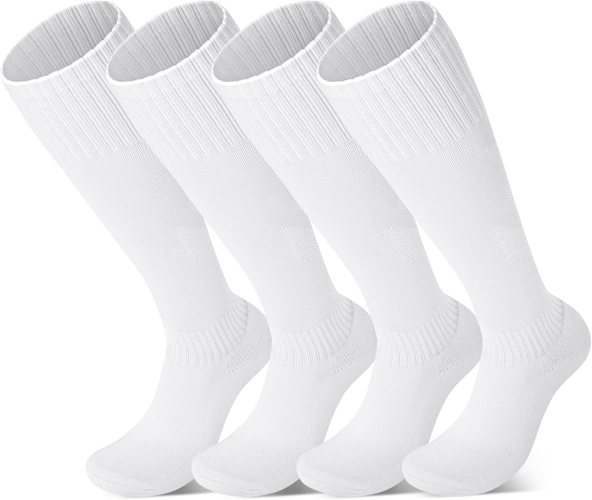FPAKDH 2 Pair Kids Football Socks for 7-13 Years Old Breathable Sports Training Soccer Socks Girls and Boys - Image 10