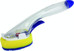 Dawn fillable soap dispensing dishwand clear handle detail