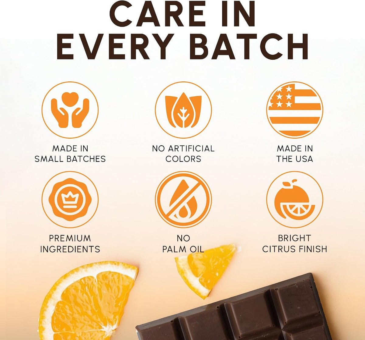 Gourmet Snackathon chocolate orange sticks inside resealable packaging