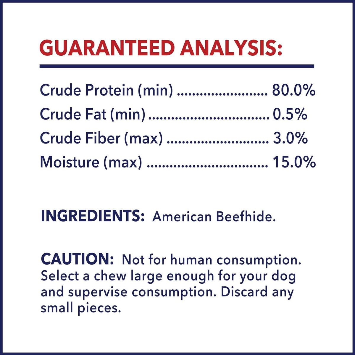 Pet Factory imported USA dog chew rolls for tartar control and healthy gums