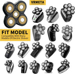 VRMETA electric shaver replacement cartridge floating heads