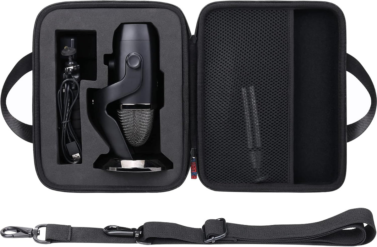 Khanka hard case for Blue Yeti front view