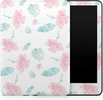 Vision Signs and Graphics Kindle Colorsoft Paper Flowers skin front view.