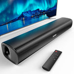 Saiyin DS6301 soundbar front view with black metallic mesh