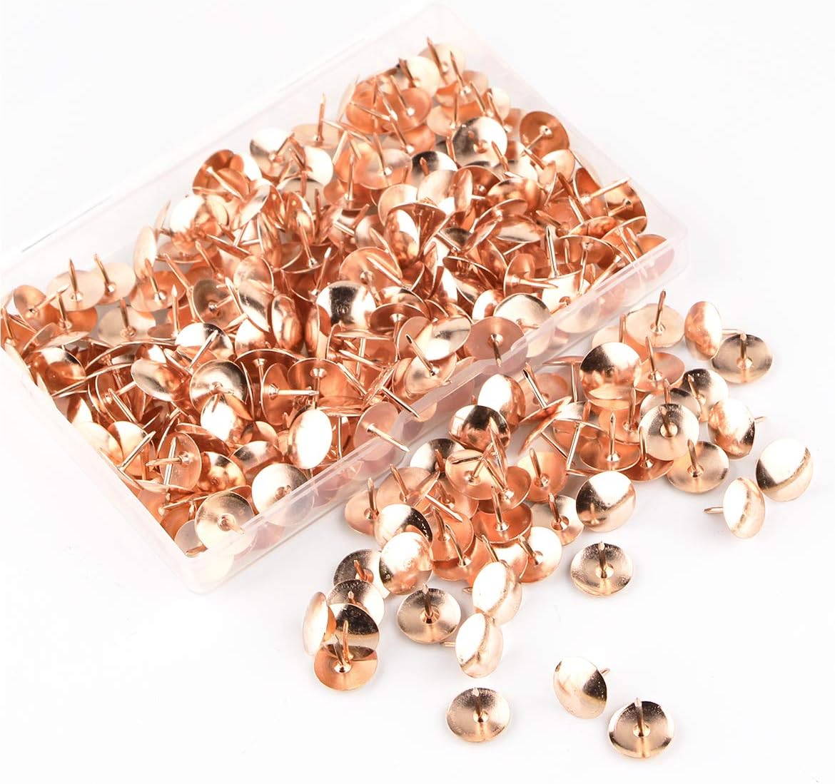 Yalis 500-count steel office tacks container box
