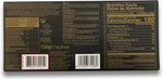 Close up shot of the imported Delaviuda hard nougat pack of two highlighting whole toasted almonds.