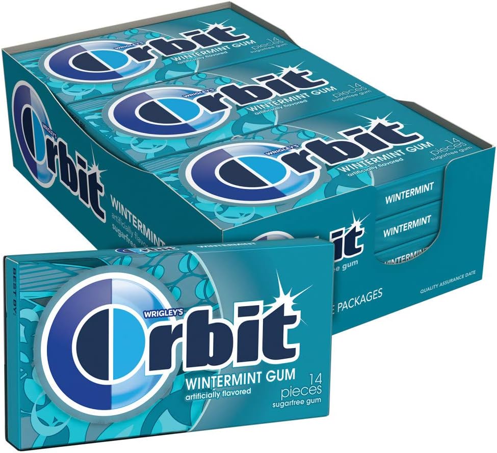 Orbit Sugar Free Chewing Gum imported fresh breath sticks