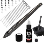 Moricher hand poke a stick tattoo kit front view tattoo tool